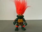 Vintage TMNT Teenage Mutant Ninja Turtles TROLL Michelangelo Loose Figure 1993