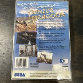 Panzer Dragoon (Sega Saturn, 1995) Disc, Case And Artwork Only - No Manual
