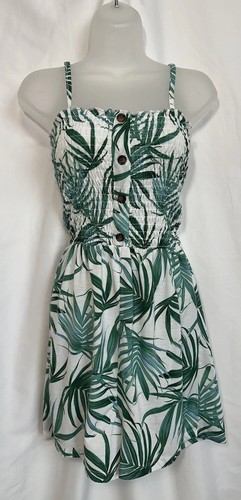 TROPICAL Palmblatt Print Shorts Strampler Junior Größe Large - Bild 2 von 4