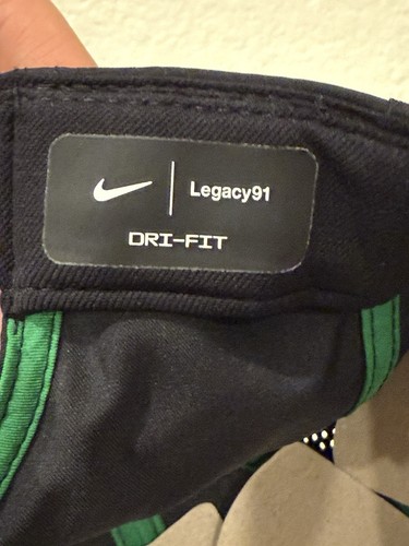 Nike Kenya Dri-FIT Adult Legacy 91 Cap Hat Black Running CT0797-010 One Size - Picture 3 of 6