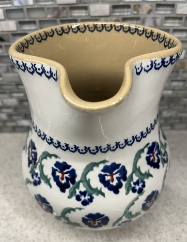 Nicholas Mosse Pansy 6.5" Pitcher - Excellent Preowned Condition - Picture 3 of 12