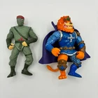 Vtg 1992 TMNT Teenage Mutant Ninja Turtles Action Figures Foot Soldier King Lion
