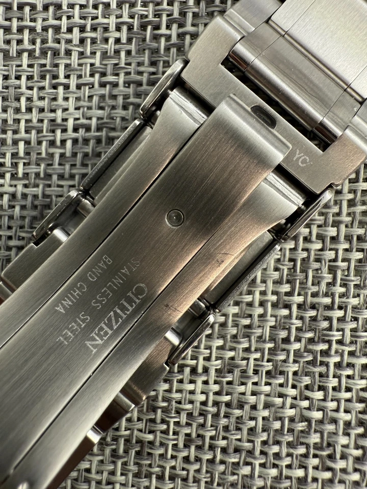 Citizen NB1031-53L Grand Touring 9012-S092299 SIGNATURE Bracelet Metal band - Image 4 of 4