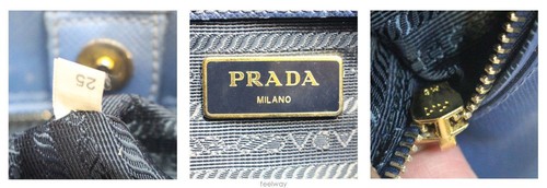 Prada Saffiano Navy Tote Bag 25663541 - Picture 8 of 8