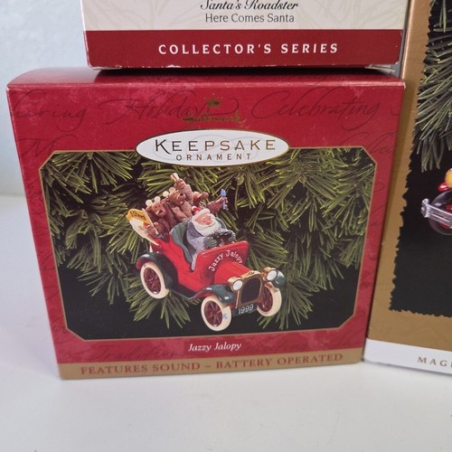 Hallmark Andenken Ornamente "WEIHNACHTSMANN" Skifahren, Boot, Jetski, Rodeln Posten - Bild 5 von 10