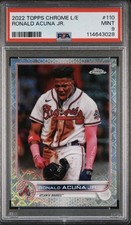 2022 Ronald Acuña Jr.  Topps Chrome Logofractor Edition  #110 ⚾️👍