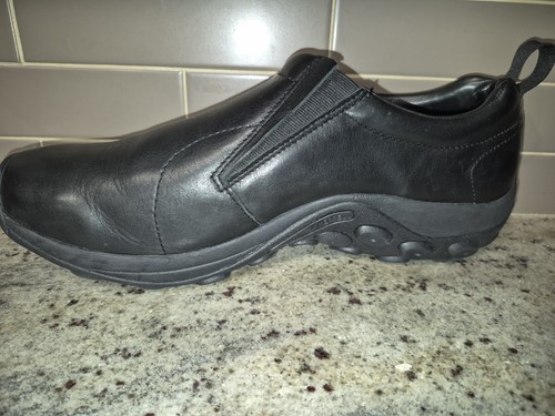 Merrell schwarze Leder Slipper Größe 13w - Bild 9 von 13