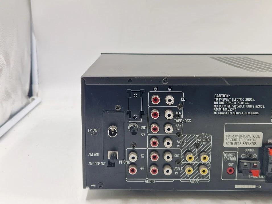 Technics SA-GX470 AV Control Stereo Receiver - For Parts, Cosmetic Wear - Image 4 of 4