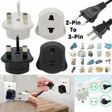 Toothbrush Adapter Electric Shaver Adapter Plug UK Charger Socket 2 Pin to 3 Pin