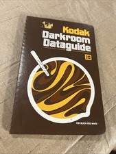 Kodak Darkroom Dataguide for Black  White 1977 Vtg photographer Collector