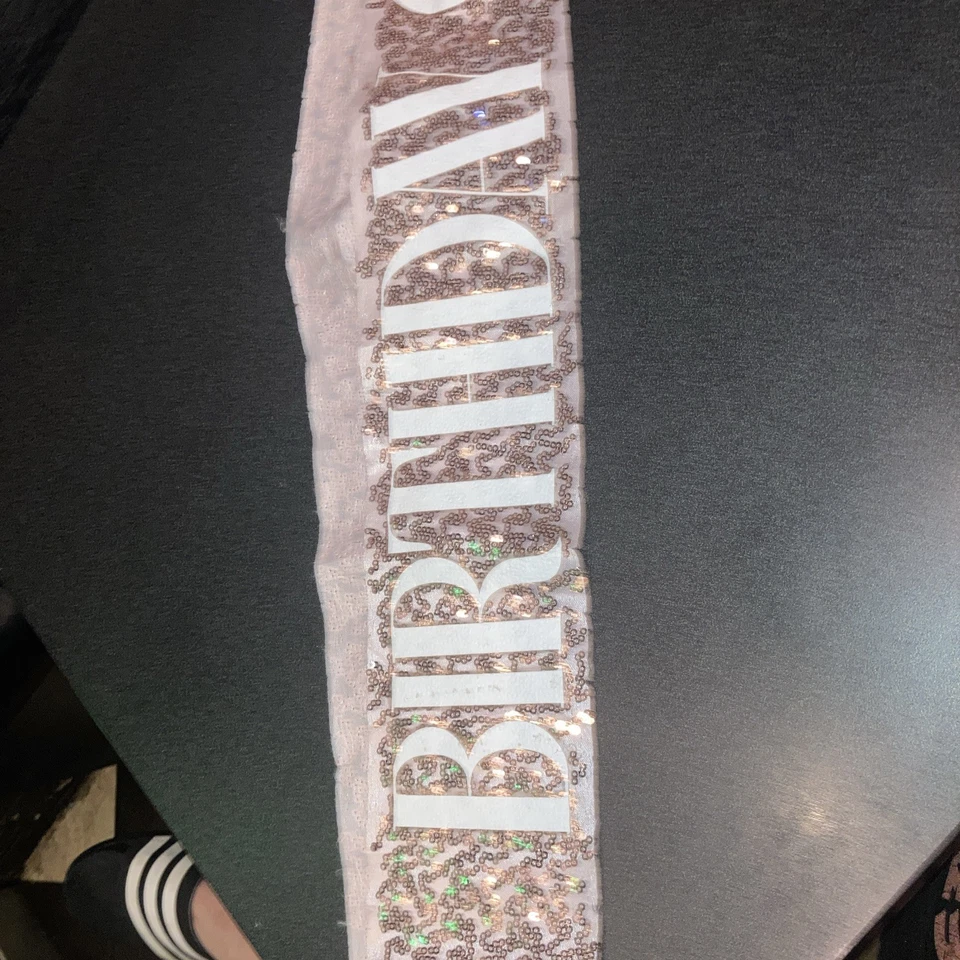*Claire’s Girl's birthday girl Sash - Image 2 of 3