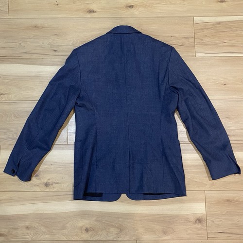 Rag & Bone Blazer Jacket Mens Size 42 Midnight Blue Pockets Sports Coat USA - Picture 2 of 9