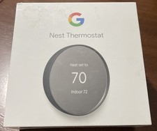 Google Nest Thermostat Charcoal Model G4CVZ New In Box Sealed
