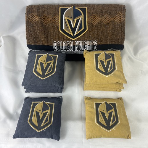 NHL Las Vegas Golden Knights VGK Corn Hole Sitzsäcke mit Rucksack Tragetasche - Bild 3 von 8