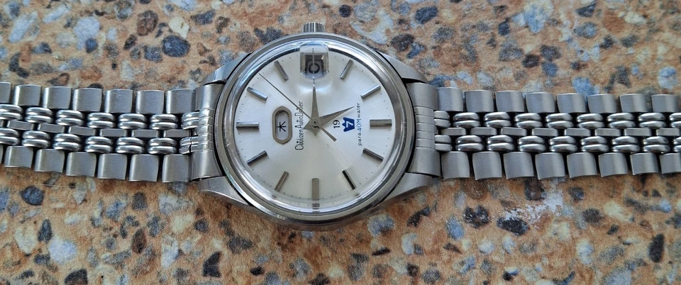 De colección Citizen Jet AutoDater 19 Joyas Automático Parawater Diciembre 1965 Kanji Foto 4 de 4