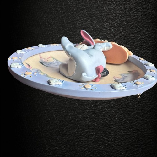 Winnie Pooh Eeyore Bradford Exchange 3D Plate Some Days Look Better Upside Down - Picture 11 of 16