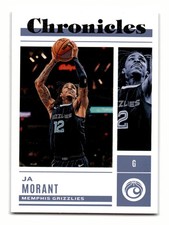 Ja Morant 2022-23 Panini Chronicles #29 Memphis Grizzlies Mint