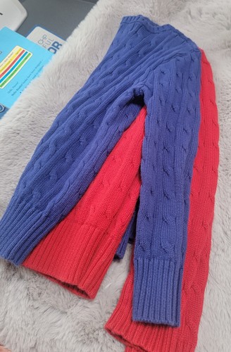 Ralph Lauren Kids Knit Sweaters Size 7, Lot Of 2 - Picture 7 of 13