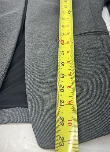 J.Crew 365 Women Blazer Heather Gray 0 Workwear corpcore office siren boardroom - Picture 9 of 12