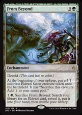 From Beyond - Medium Play MTG Battle for Zendikar