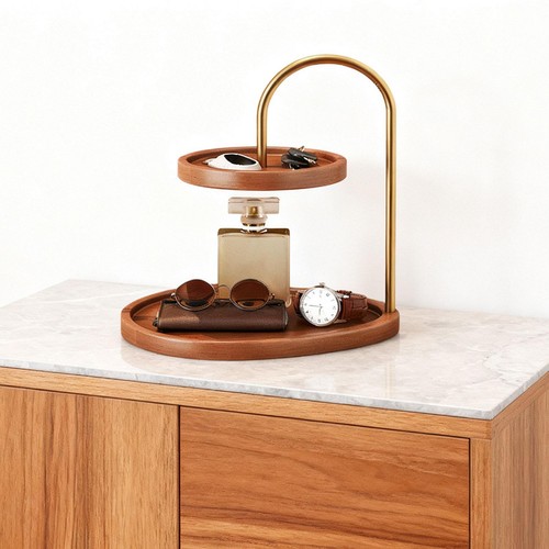 Jewelry Display Tray Storage Display Stand Photography Prop Ring Holder for - Picture 4 of 7