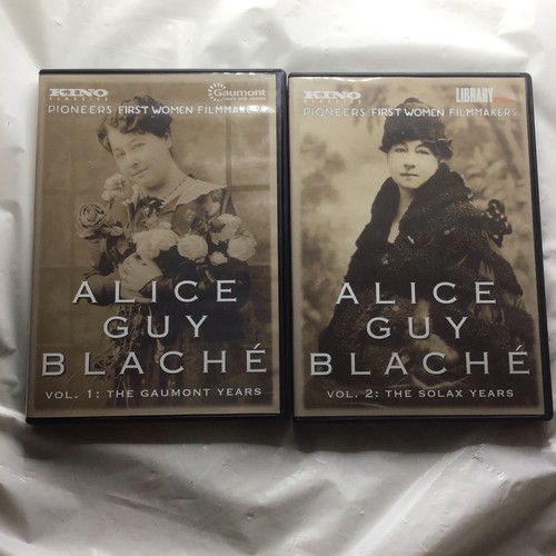 Alice Guy Blache Band 1 & 2 DVD Lot SOLAX Jahre GAUMONT ERSTE FRAUEN FILMEMACHER - Bild 1 von 11