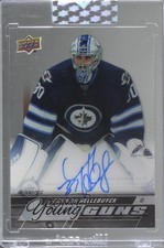 2018-19 Upper Deck Clear Cut Rookie Tribute Autos Connor Hellebuyck #RT-CH Auto