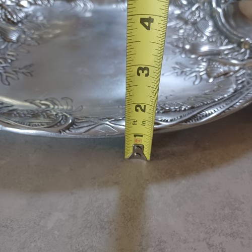 Vintage 1988 Arthur Court "Coastal" Line Crab Crawfish Handled Serving Platter - Picture 13 of 13