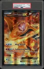 Pokemon Charizard Red & Blue Coll. JUMBO Black Star Full Art Promo XY121 PSA 7