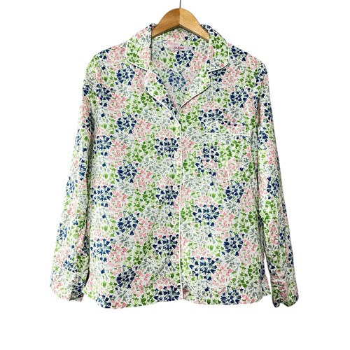 Cath Kidston Damen Pyjama Set Blumen Baumwolle Oberteil & Hose M Loungewear Kuschelig - Bild 2 von 17