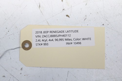 2018-2022 JEEP RENEGADE REAR SECOND ROW RIGHT SIDE SEAT UPPER CUSHION OEM - Picture 7 of 7