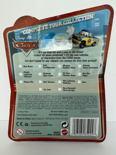 Disney Cars Final Lap Collection #123 McQueen alleggerimento nuovo con scatola con pala 1:55 - Foto 3 di 4