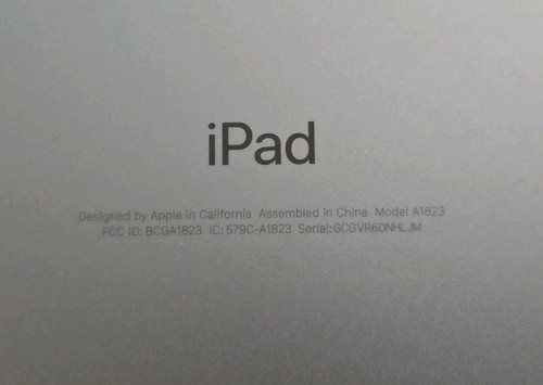 Apple iPad (5.ª generación) A1823 128 GB, Wi-Fi, 9,7 - Gris espacial - Imagen 5 de 6