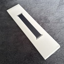 Apple Watch Braided Solo Loop 40mm Charcoal - Size 5 - Authentic - Used