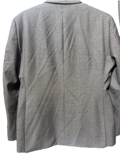 TMLEWIN Men's 2pc Suit Charcoal Barbican Barberis SLIM Fit 100% Wool 40S W34 L31 - Picture 10 of 18