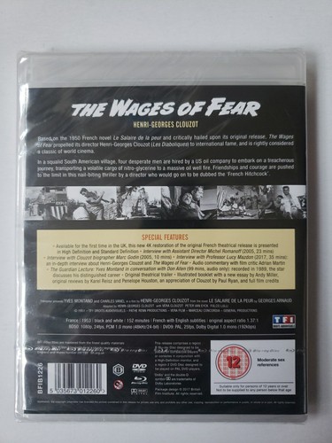 Wages Of Fear ( Blu-Ray & DVD Set ) New And Sealed Free P&P  - Bild 2 von 2