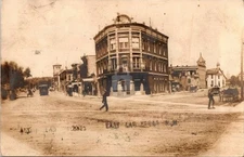 Downtown East Las Vegas NM New Mexico RPPC Photo Postcard COPY