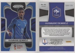 2018 Panini Prizm World Cup Blue Prizm /199 Ousmane Dembele #85