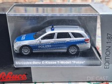 Schuco Model Car 1:87 H0 Mercedes-Benz E-Class Estate Police