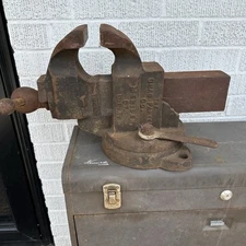 Chas Parker No.204 Bench Vise Swivel Base 4” Jaws