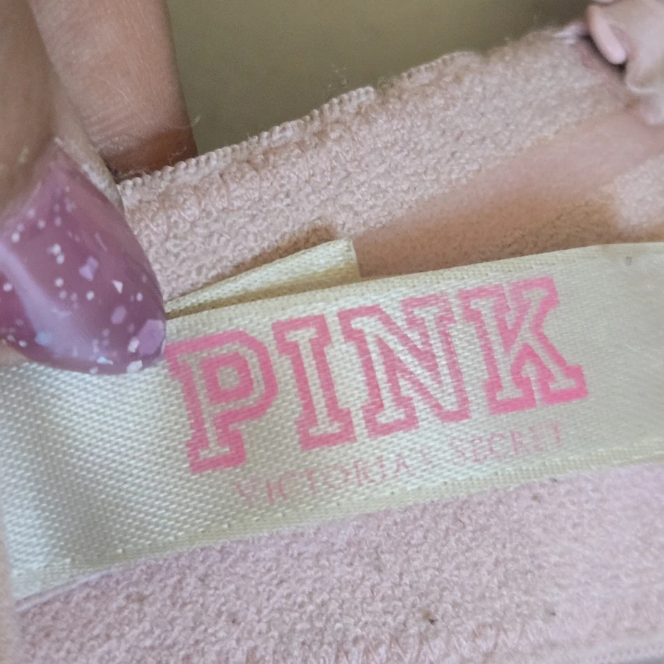 Sujetador ROSA Mujer 34D Rosa Claro Floral Fecha Sumergir Push Up Con Aros Foto 3 de 4