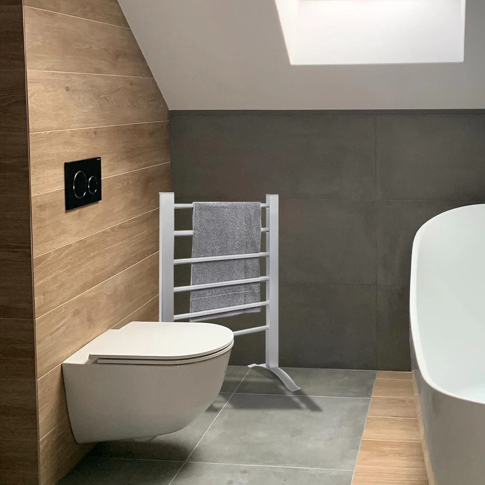 Prem-i-air FISHTEC Riscaldamento Portasciugamani Elettrico Murale per Bagno...  - Immagine 2 di 4