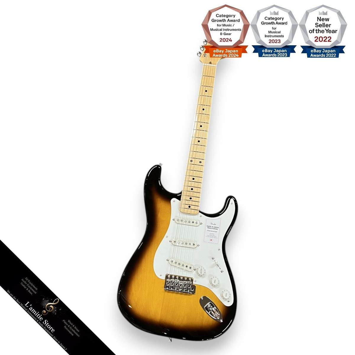 ギター Fender Stratocaster Japan Traditional50s Fender Electric Guitar Made in Japan Traditional 50s