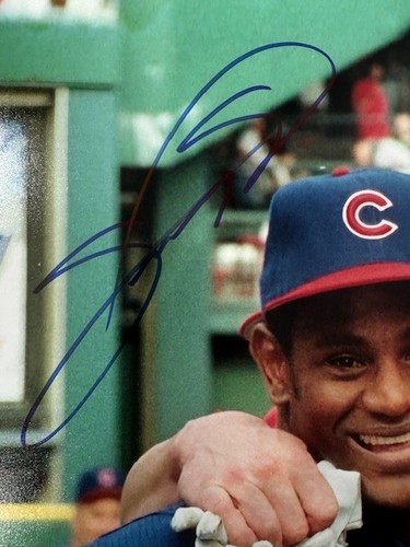 MARK MCGWIRE SAMMY SOSA DUAL SIGNED AUTO 16X20 PHOTO BAS BGS AUTOGRAPHED A - Picture 3 of 4