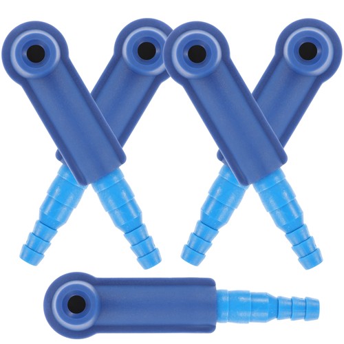 Herramienta de reemplazo de líquido de frenos 5 piezas adaptador de tubo de purga conector de purga para hombre - Imagen 4 de 12