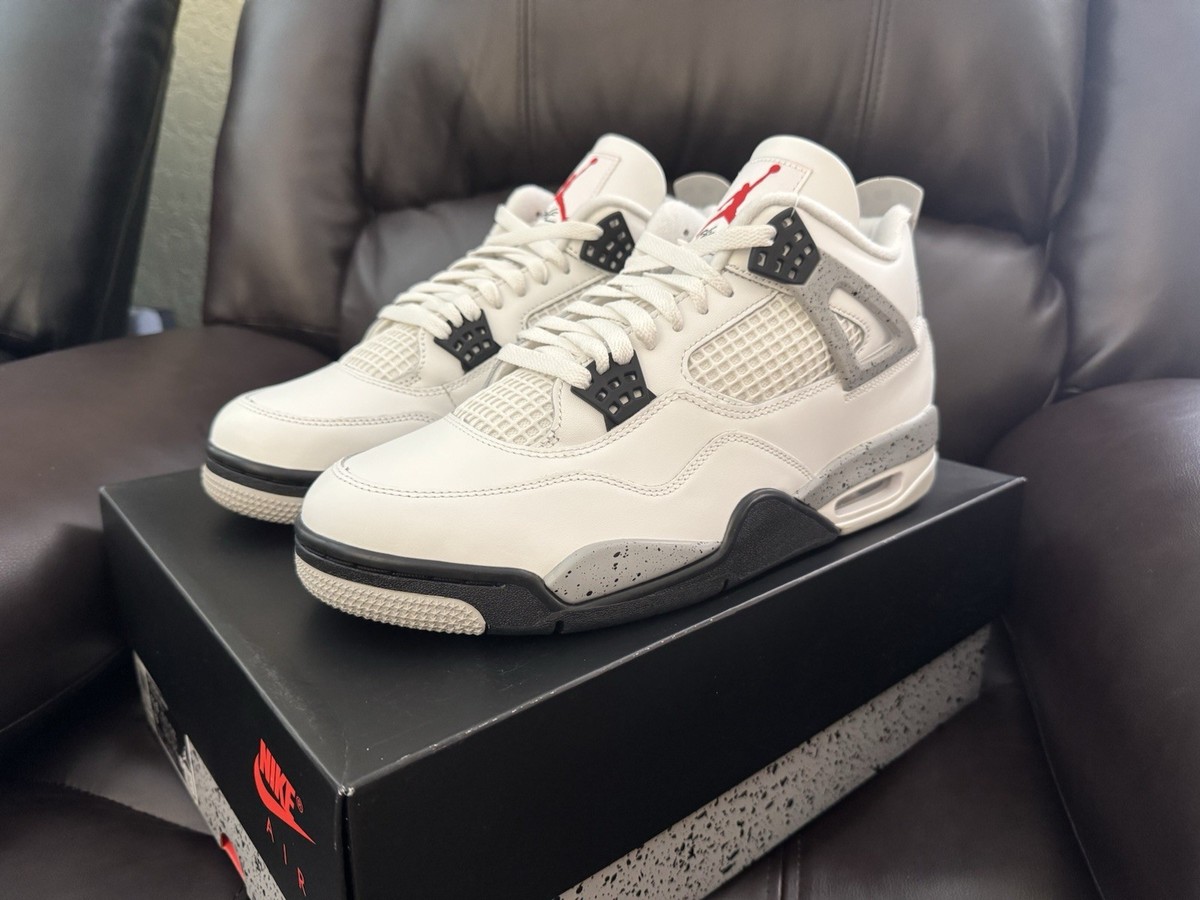 Air Jordan 4 /Cement/2016年版/26.5cm Air Jordan 4 White Cement 2016 Size 11 Used Rare Retro