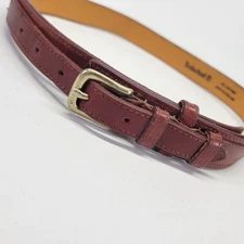 Timberland Ranger Belt 30 Leather Brown Made in England 1536 Vtg