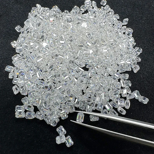 D Color Hot Sale 1-20pcs Sparkling Emerald Cut VVS1 GRA Loose Moissanite - Picture 4 of 19
