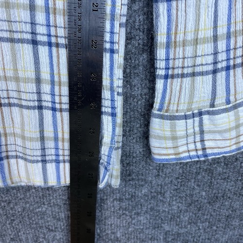 Eddie Bauer Classic Fit Shirt Men’s TL Multicolor Plaid Long Sleeve Stretch - Picture 11 of 12