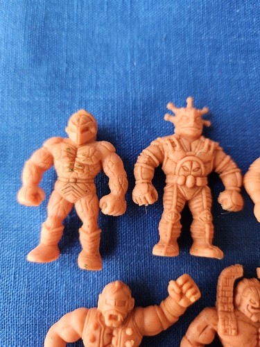 Lot 6 Muscle Men Figures Kinnikuman M.U.S.C.L.E Vintage - Picture 2 of 7